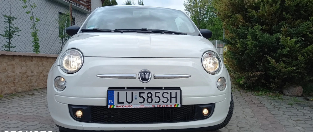 Fiat 500 cena 24900 przebieg: 80600, rok produkcji 2008 z Lublin małe 352